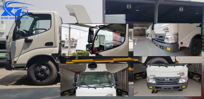 Xe Ben Hino 3 Tấn 5 Dutro Nhập Khẩu