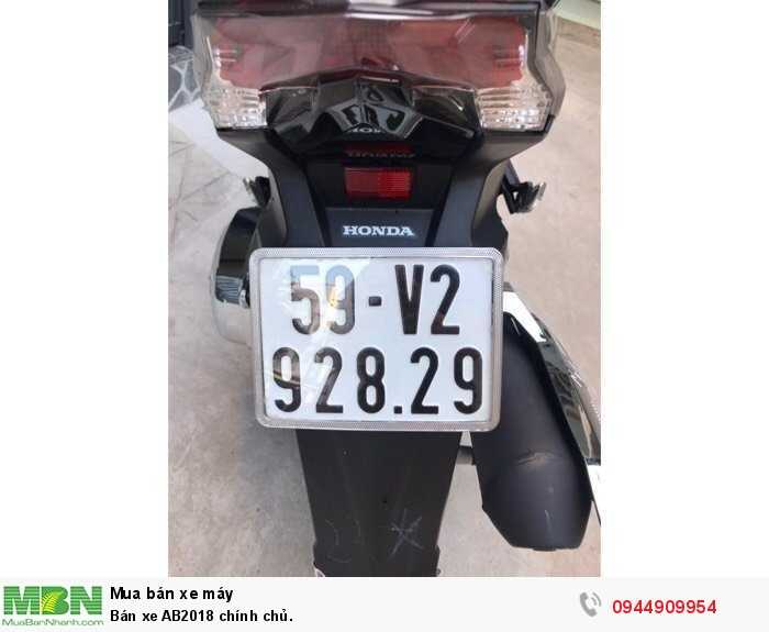 Bán xe AB2018 chính chủ.