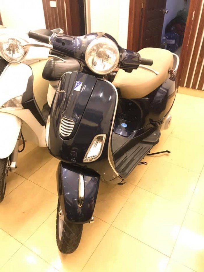 Vespa Lx 125 3Vie đời 2013 màu xanh cửu long