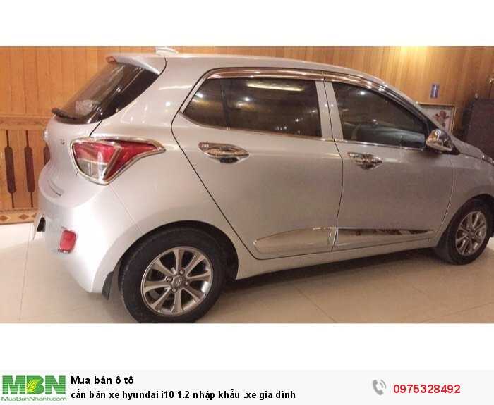 Cần bán xe Hyundai i10 1.2 nhập khẩu .xe gia đình