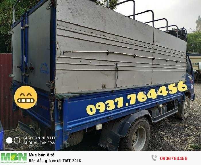 Bán đấu giá xe tải TMT, 2016