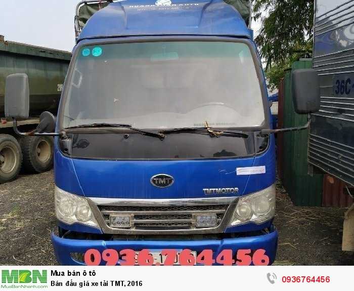 Bán đấu giá xe tải TMT, 2016