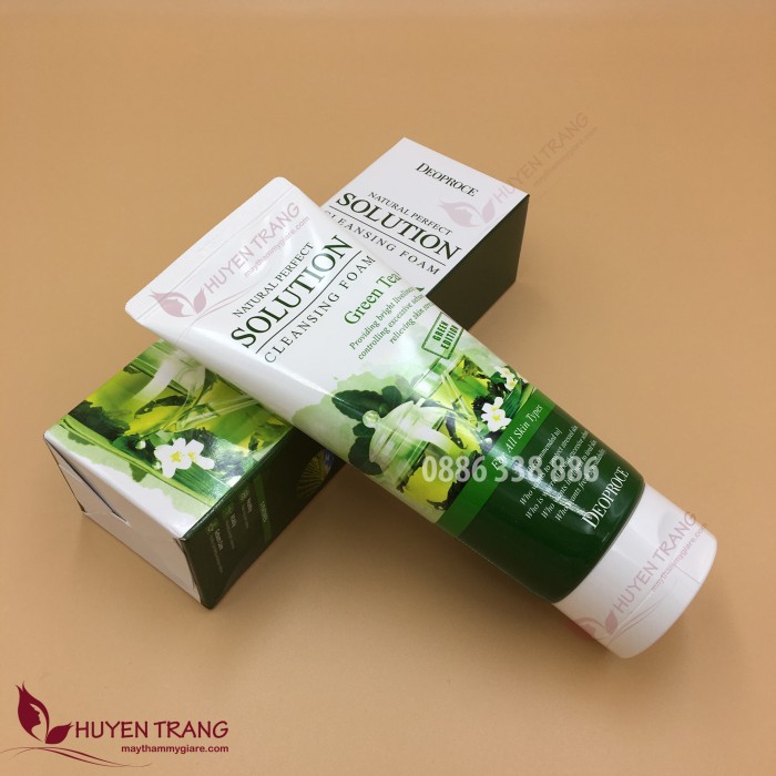 Sữa rửa mặt trà xanh Hàn Quốc Green Tea DEOPROCE2