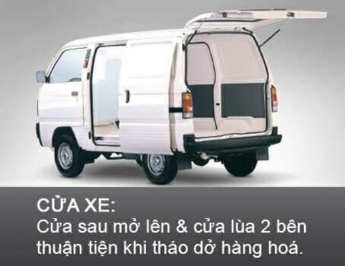 Xe tải Van - Suzuki Blind Van 490kg - Chạy giờ cấm