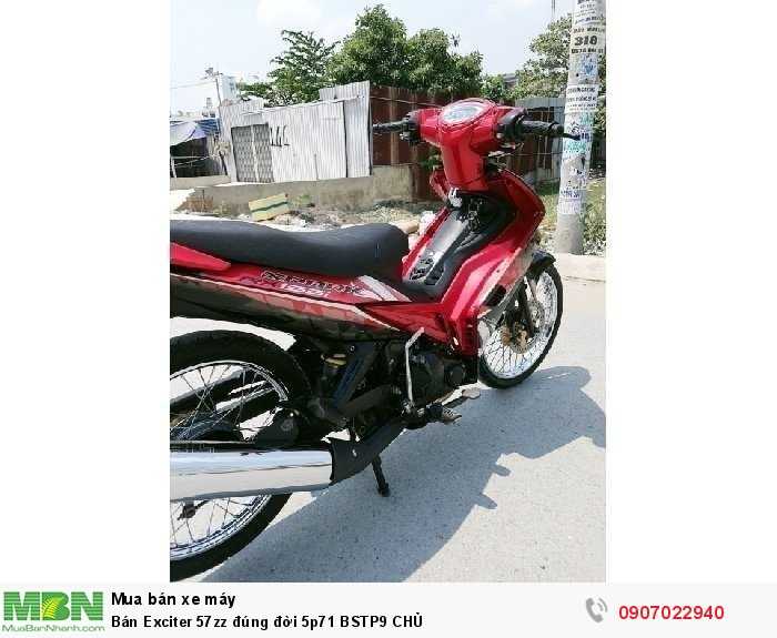 Bán Exciter 57zz đúng đời 5p71 BSTP9 CHỦ