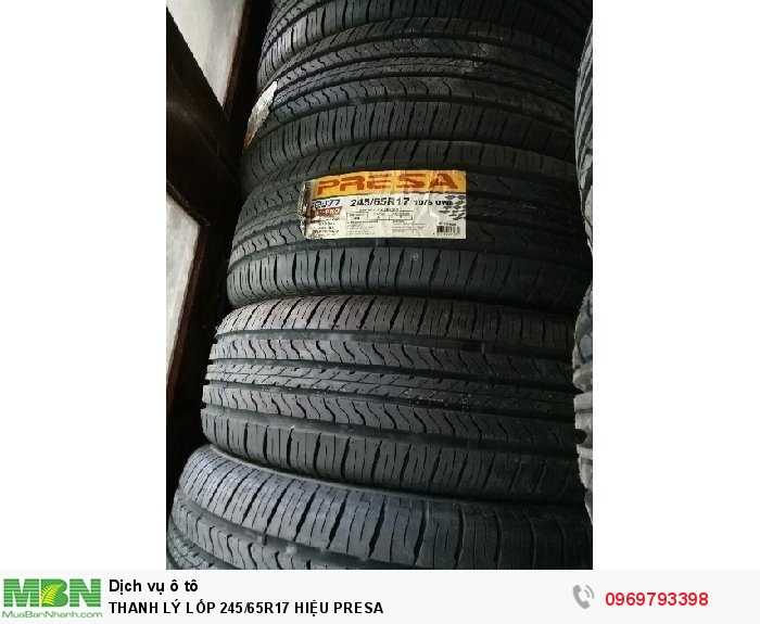 Thanh Lý Lốp 245/65r17 Hiệu Presa