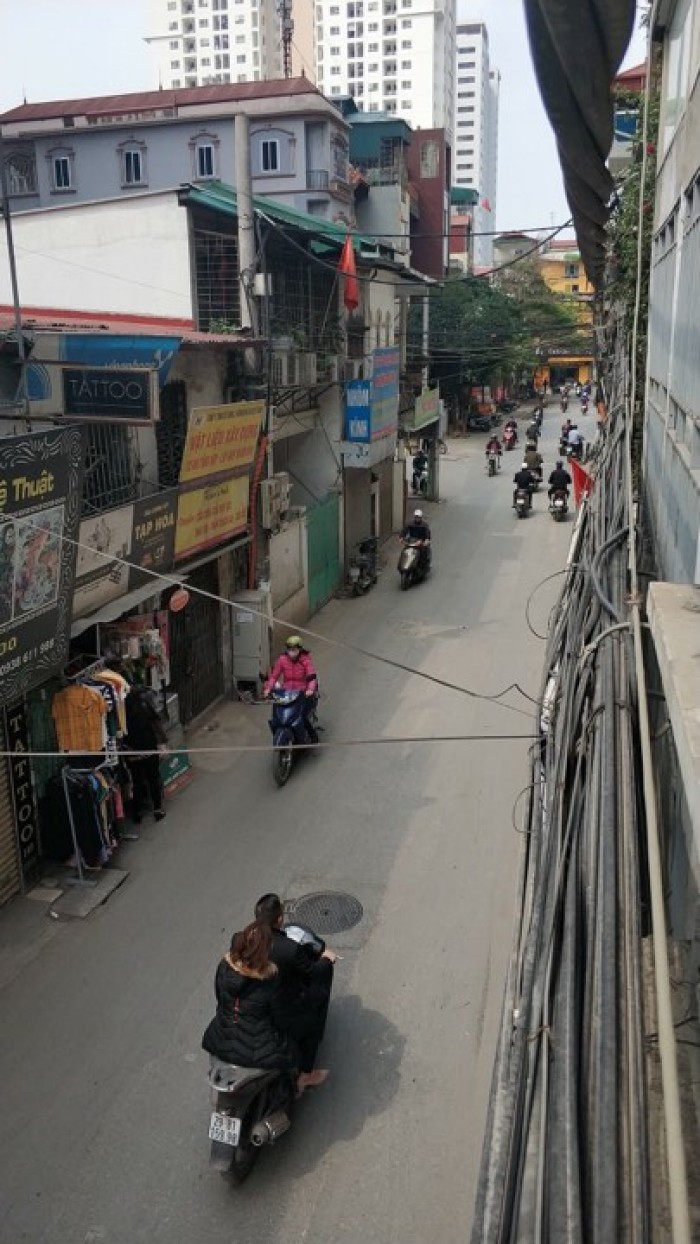 Mặt phố Nguyễn Đức Cảnh - Hoàng Mai, kinh doanh sầm uất, oto đỗ cửa, 42m2x4T