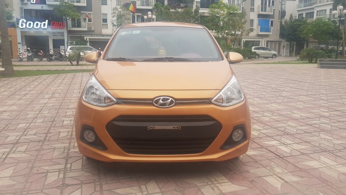 Hyundai Grand i10 1.2AT màu cam 2016