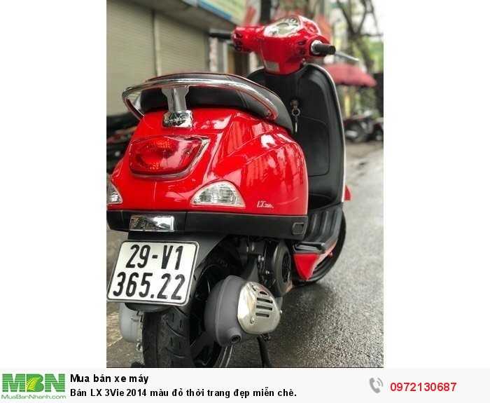 Bán LX 3Vie 2014 màu đỏ thời trang đẹp miễn chê.
