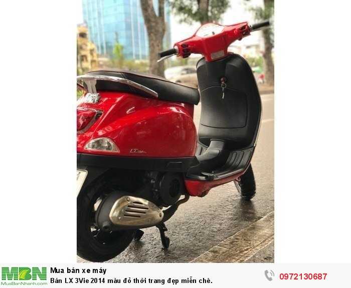 Bán LX 3Vie 2014 màu đỏ thời trang đẹp miễn chê.
