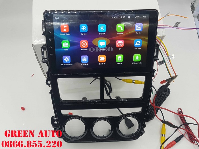 Đầu Màn Hình DVD Android Hãng Oreo Cho Xe Toyota Vios 2019