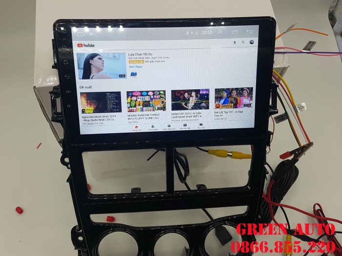 Đầu Màn Hình DVD Android Hãng Oreo Cho Xe Toyota Vios 2019