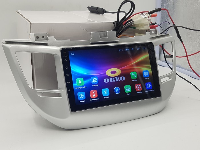 Đầu Màn Hình DVD Android Hãng OREO Lắp Cho Xe Huyndai Tucson
