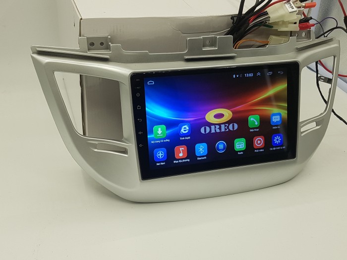 Đầu Màn Hình DVD Android Hãng OREO Lắp Cho Xe Huyndai Tucson
