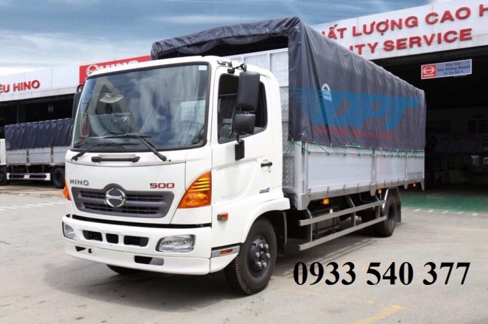 Xe tải hino 6 tấn nhập khẩu