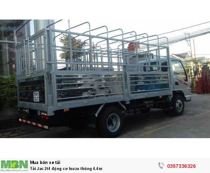 Tải Jac 2t4 động cơ Isuzu thùng 4.4m