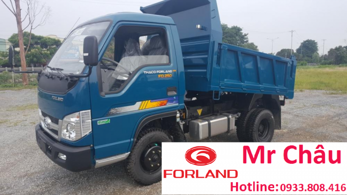Xe Ben Tây Ninh 2,5 tấn