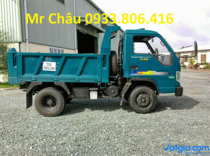 Xe Ben Tây Ninh 2,5 tấn