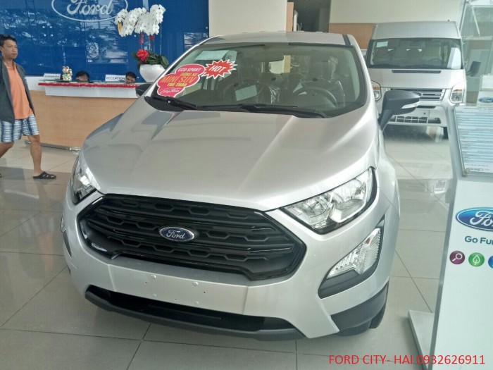 Tân Bình_ Ford Ecosport Màu Bạc _xe giao ngay, chỉ cầu 160tr có ngay