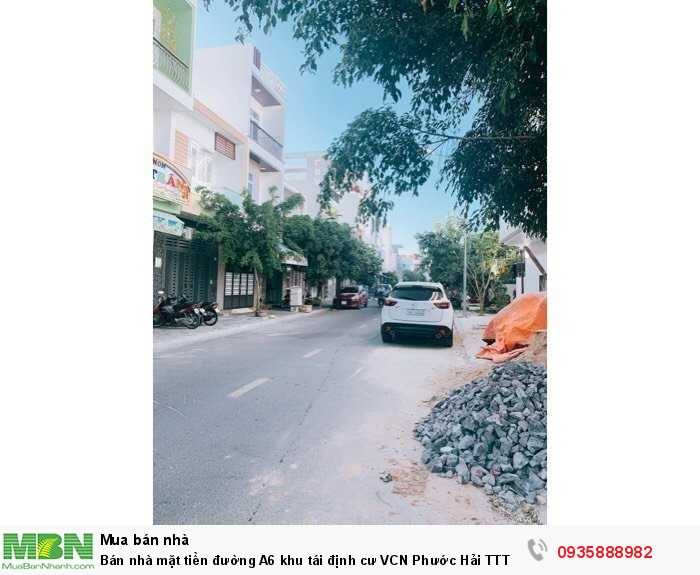 Bán nhà mặt tiền đường A6 khu tái định cư VCN Phước Hải TTTP Nha Trang, giá 4.1 tỷ