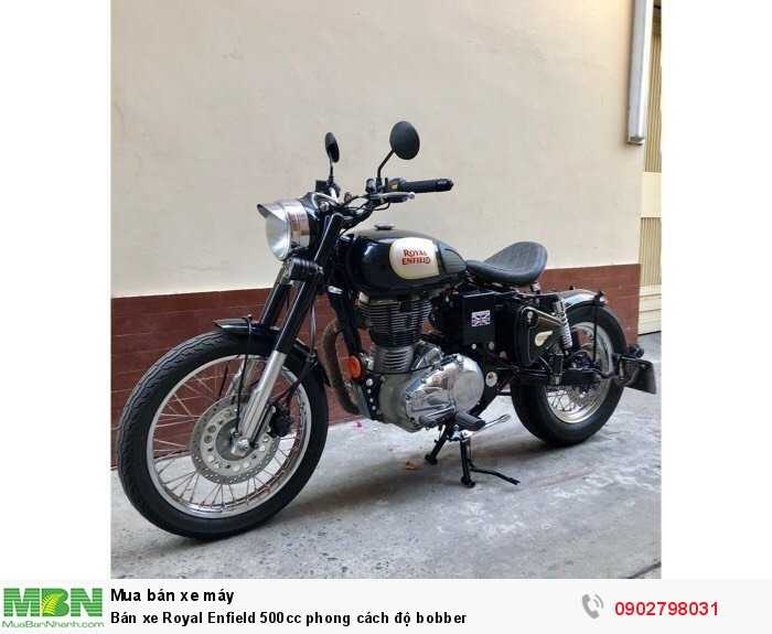 Bán xe Royal Enfield 500cc phong cách độ bobber