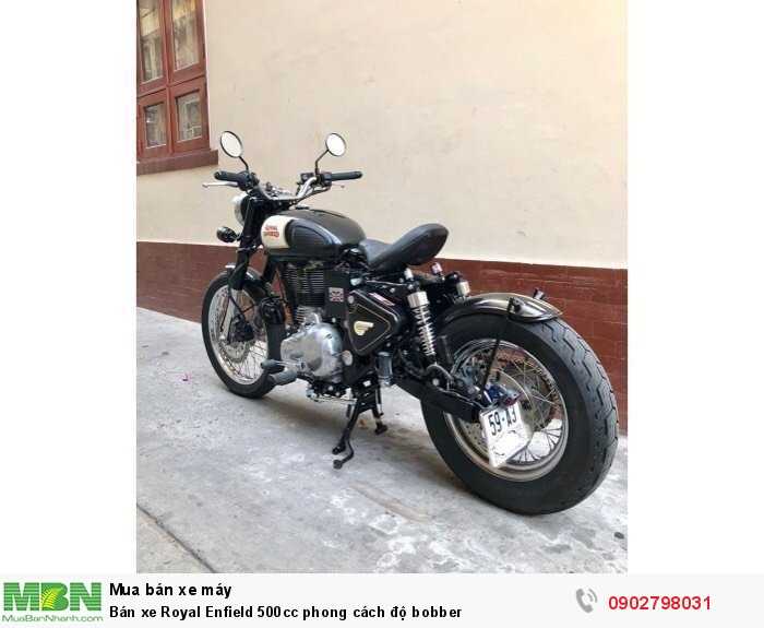 Bán xe Royal Enfield 500cc phong cách độ bobber