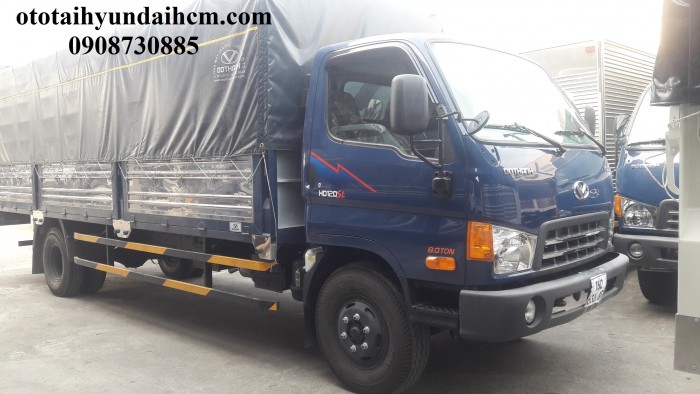 Xe tải 8 tấn Hyundai - thùng dài 6m3