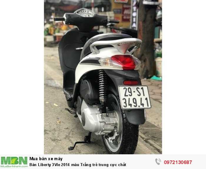 Bán Liberty 3Vie 2014 màu Trắng trẻ trung cực chất