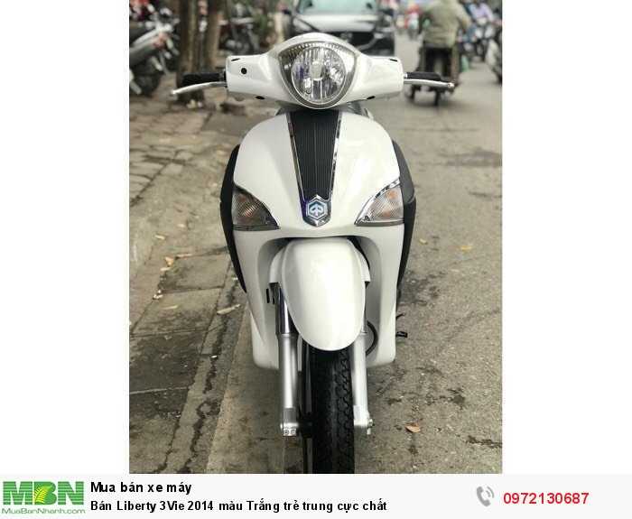 Bán Liberty 3Vie 2014 màu Trắng trẻ trung cực chất