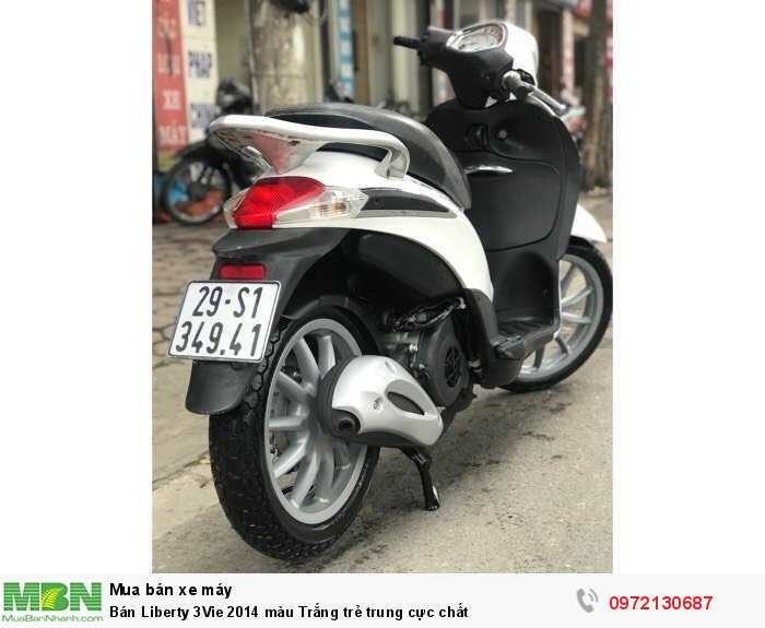 Bán Liberty 3Vie 2014 màu Trắng trẻ trung cực chất