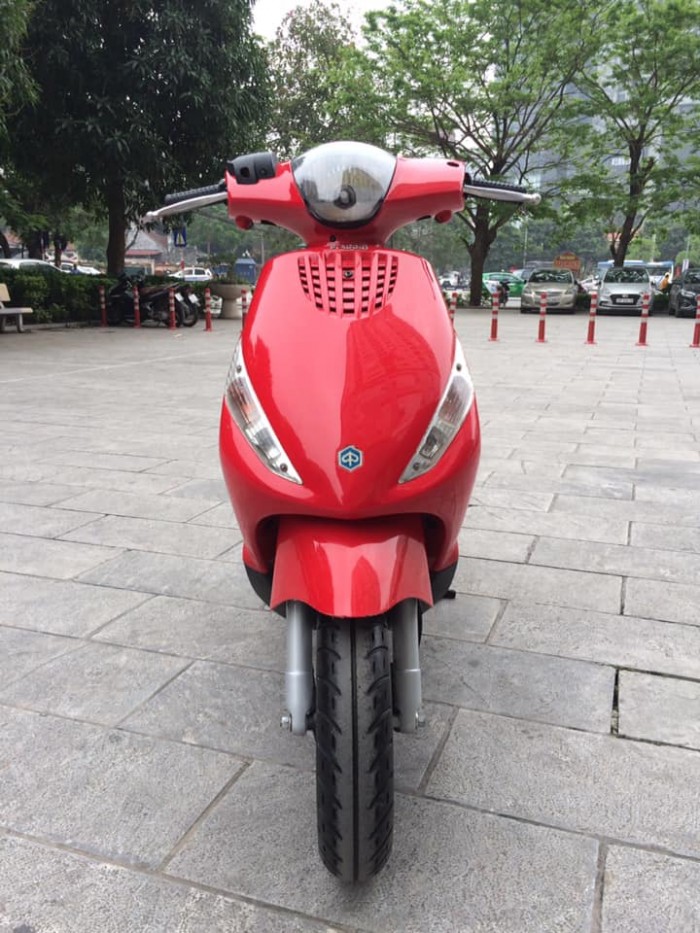 Zip 100cc Việt nam màu đỏ đời chân chông điện 2k16 biển hà nội