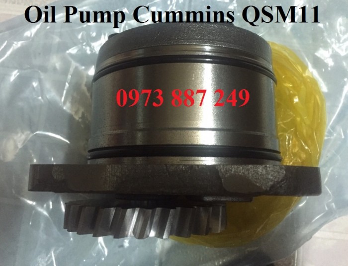 Bơm nhớt động cơ Cummins QSM11, M11, oil pump QSM11, M11 giá tốt nhất
