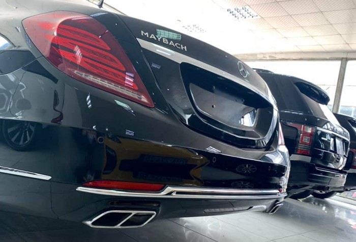 Maybach S600 2016 màu đen nội thất kem