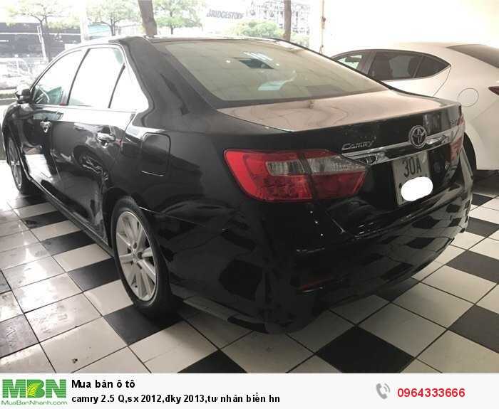 Camry 2.5 Q,sx 2012, đky 2013, tư nhân biển hn