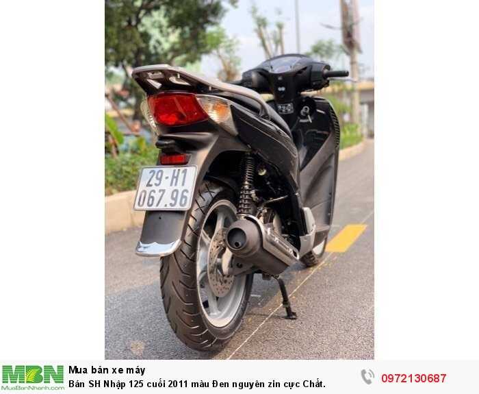 Bán SH Nhập 125 cuối 2011 màu Đen nguyên zin cực Chất.