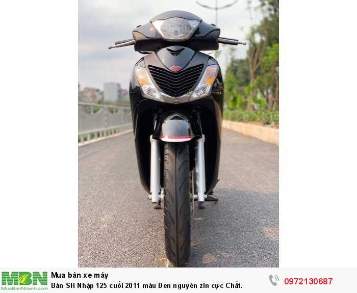 Bán SH Nhập 125 cuối 2011 màu Đen nguyên zin cực Chất.