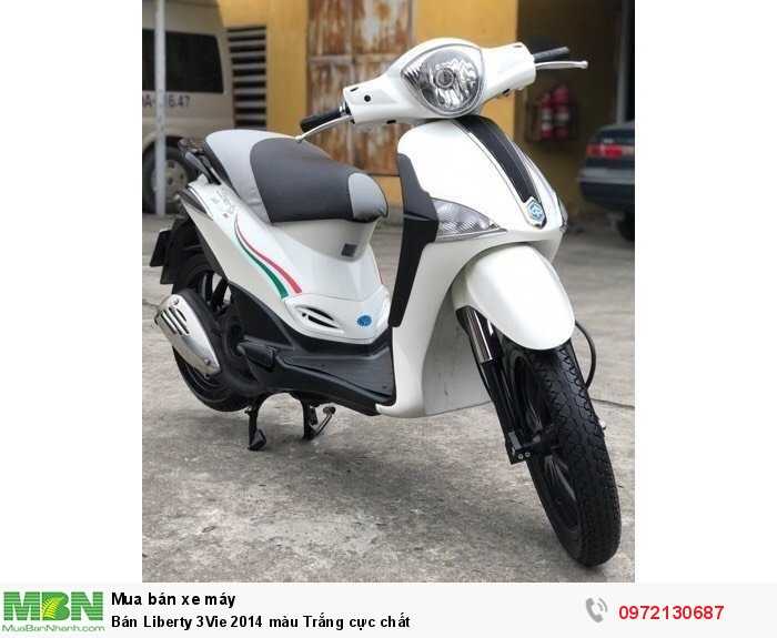 Bán Liberty 3Vie 2014 màu Trắng cực chất