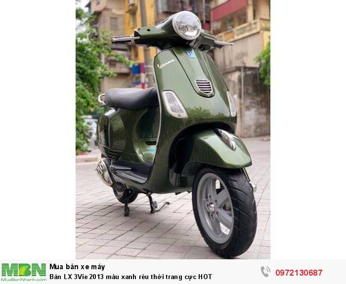 Bán LX 3Vie 2013 màu xanh rêu thời trang cực HOT