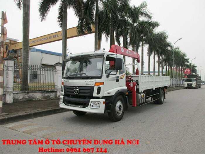 Xe tải 9 tấn Thaco Auman C160.C170 gắn cẩu UNIC model URV555 ( 5 tấn 5 đốt )|Trả trước từ 300tr giao xe ngay