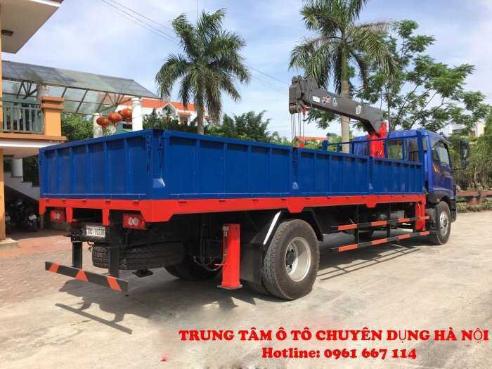 Xe tải 9 tấn Thaco Auman C160.C170 gắn cẩu ATOM514 ( 5 tấn 4 đốt ) | Hỗ trợ mua trả góp chỉ từ 200Tr