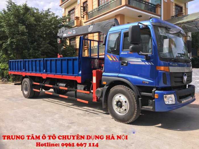 Xe tải 9 tấn Thaco Auman C160.C170 gắn cẩu ATOM514 ( 5 tấn 4 đốt ) | Hỗ trợ mua trả góp chỉ từ 200Tr