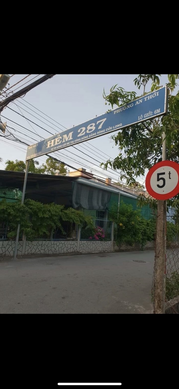 Bán nền hẻm 287 đường Nguyễn Thông vào 150m tới