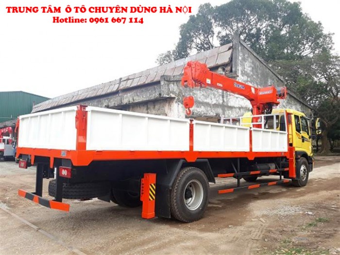 Xe tải 9 tấn Thaco Auman C160.C170 gắn cẩu KANGLIM model KS1056 ( 5 tấn 6 đốt )|Trả trước từ 300tr giao xe ngay