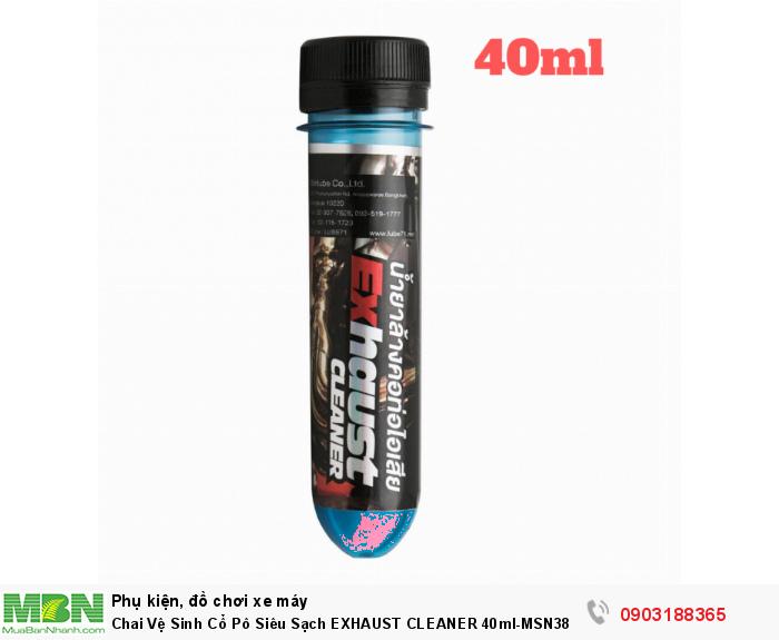 Chai Vệ Sinh Cổ Pô Siêu Sạch EXHAUST CLEANER 40ml-MSN388400