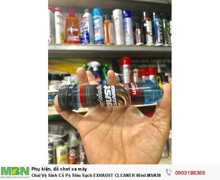 Chai Vệ Sinh Cổ Pô Siêu Sạch EXHAUST CLEANER 40ml-MSN388400