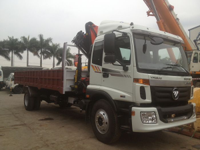 Xe tải 9 tấn Thaco Auman C160.C170 gắn cẩu gấp PALFINGER model PK11002 ( 3 tấn )