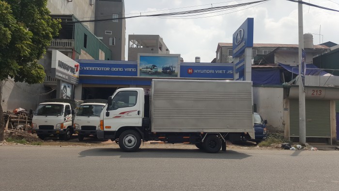 Hyundai 2,5 tấn, thùng kín inox giao ngay, giá tốt nhất