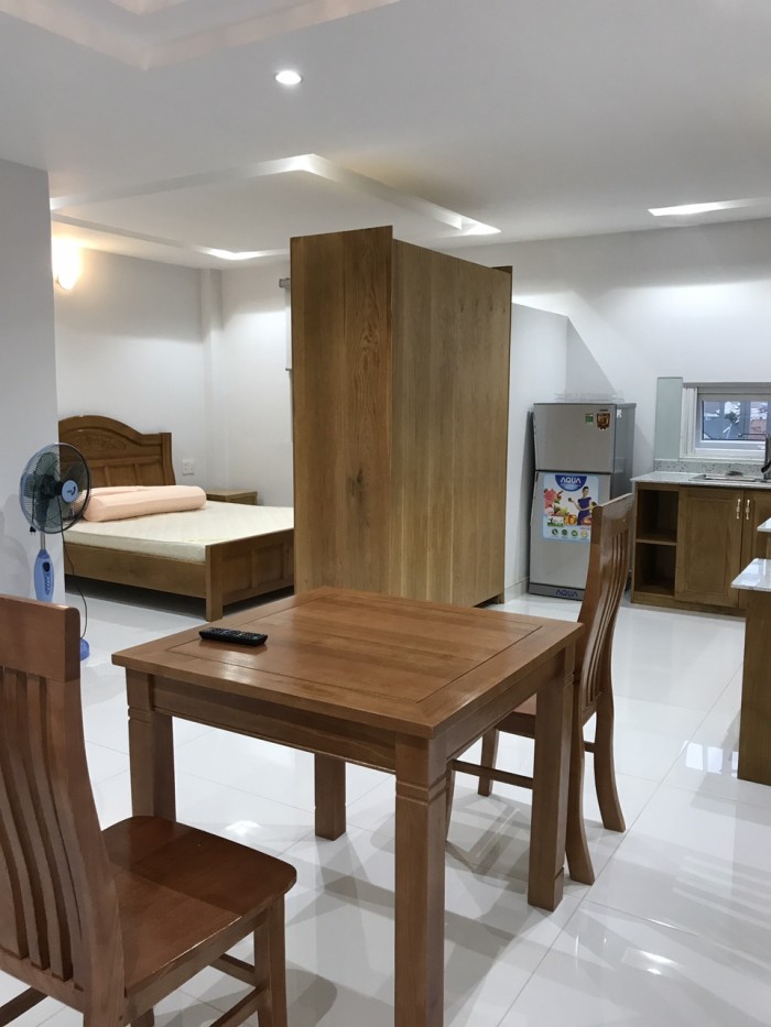 Cho thuê căn hộ dịch vụ mới, 50m2, full nội thất, LH 0964387007 gin