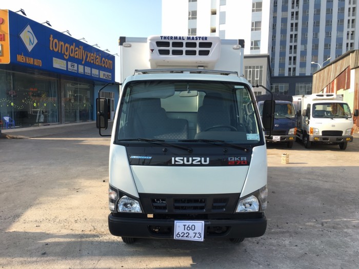 Isuzu đông lạnh tải 1.9 tấn thùng quyền au to