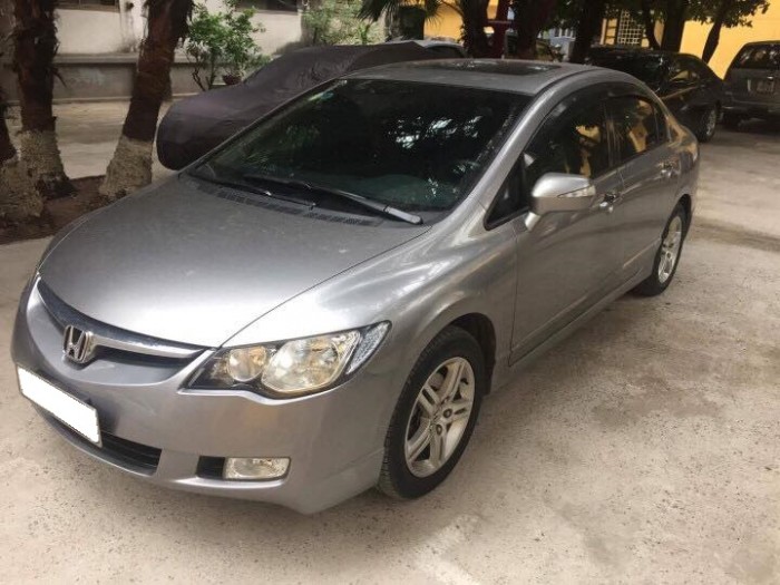 Cần bán xe Honda Civic 2.0AT 2008 màu xám bạc